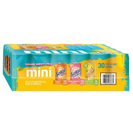 Citrus Mini Can Variety Pack (7.5 fl. oz., 30 pk.)