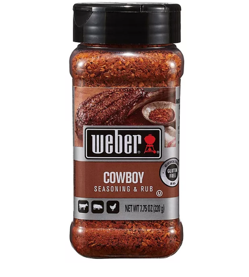 Weber Cowboy Seasoning & Rub (7.25 oz.)(2 pk)