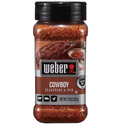 Weber Cowboy Seasoning & Rub (7.25 oz.)(2 pk)