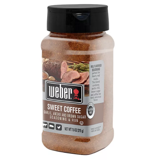 Weber Sweet Coffee Seasoning and Rub (7.6 oz.)(2 PK)