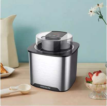 Frigidaire Stainless Steel Ice Cream, Frozen Yogurt and Sorbet Maker