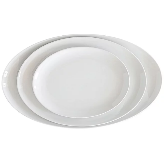 Over and Back 3-Piece Oval Platter Set