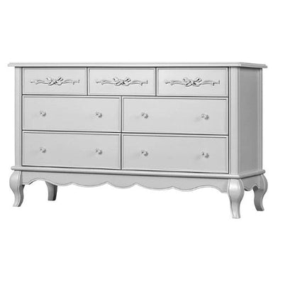 Evolur Aurora 7-Drawer Double Dresser (Choose Your Color)