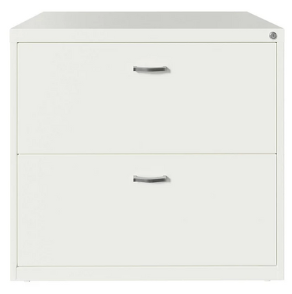 Hirsh 30" Wide 2 Drawer Lateral File Cabinet, Assorted Colors