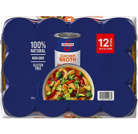 Swanson Chicken Broth (14 oz., 241 pk.)