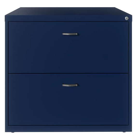 Hirsh 30" Wide 2 Drawer Lateral File Cabinet, Assorted Colors