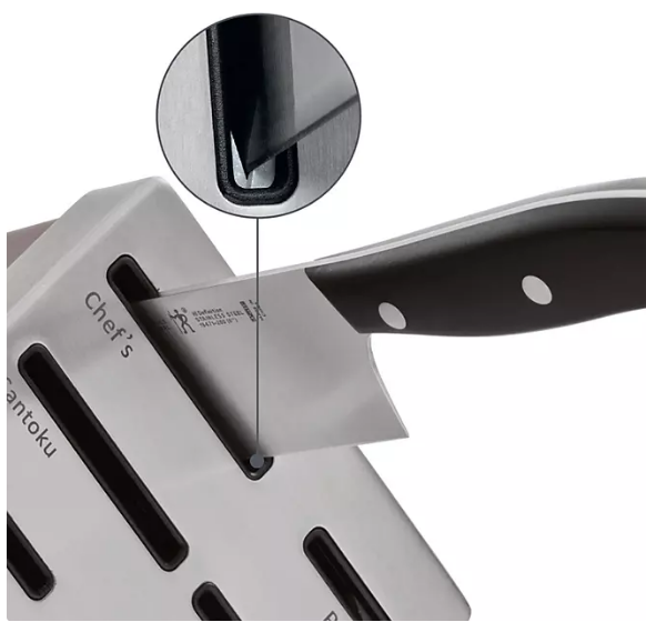 Henckels Definition 7- Piece Self-Sharpening Knife Block Set