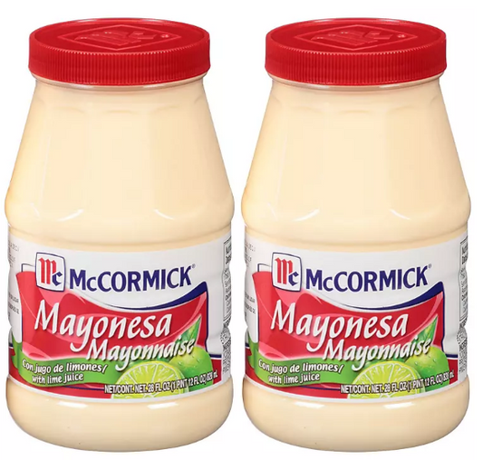 McCormick Mayonnaise with Lime Juice (28 oz., 2 pk.)