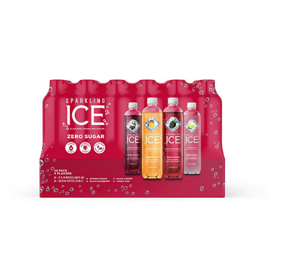 Sparkling Ice Fruit Frenzy Variety Pack (17 fl. oz., 24 pk.)