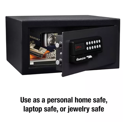 SentrySafe HL100ES Security Safe with Digital Keypad and Card Swipe 1.09 Cubic Feet