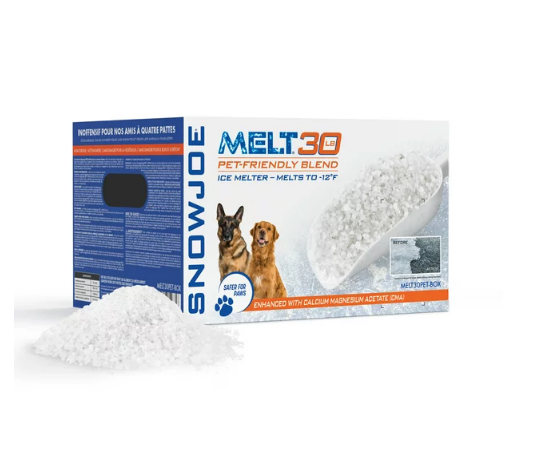 Snow Joe Pet-Safer Premium Ice Melt, 30 lb. Box W/ Scoop