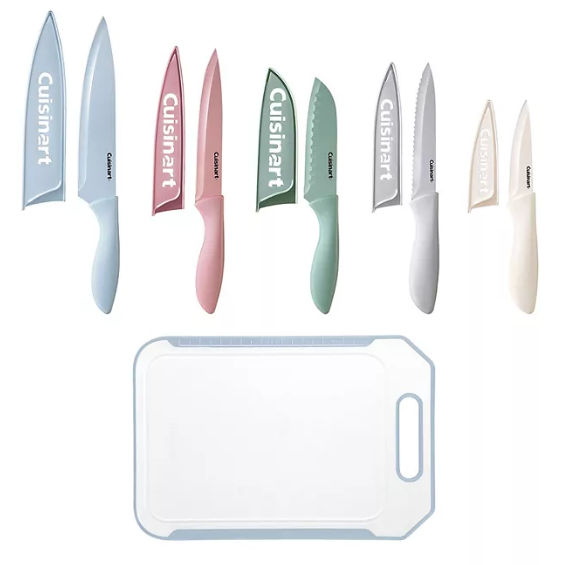 Cuisinart 11pc Cutlery Set & Cutting Board