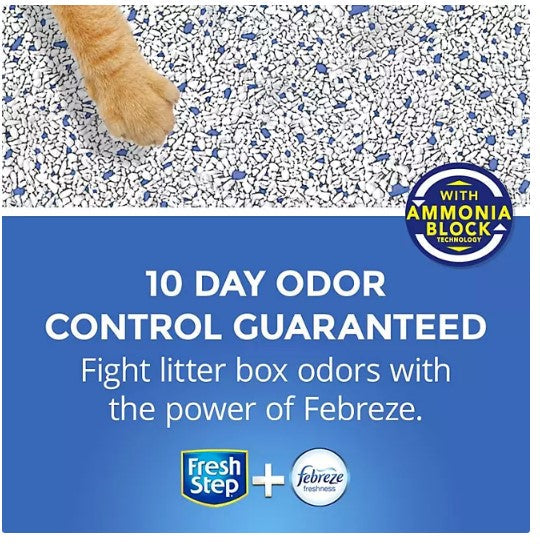 Fresh Step Extra Strength Multi-Cat Scented Clumping Litter with Febreze (42 lbs.)