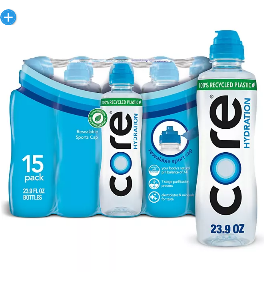 CORE Hydration Nutrient Enhanced Water (23.9 fl. oz., 15 pk.)