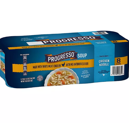 Progresso Traditional Chicken Noodle Soup (19 oz., 8 pk.)