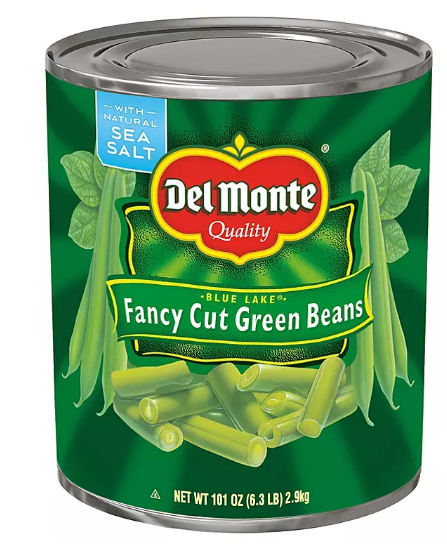 Del Monte Fancy Cut Green Beans (101 oz.)