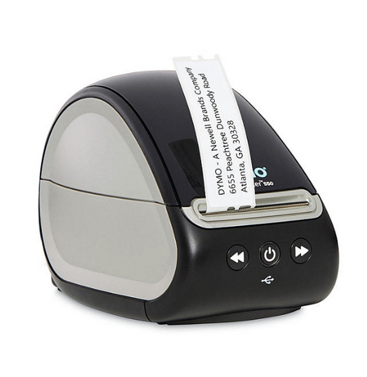 LabelWriter 550 Label Printer, 62 Labels/min Print Speed, 5.34 x 8.5 x 7.38