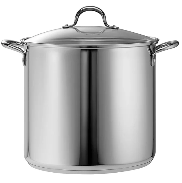 Tramontina 24-Quart Covered Stainless Steel Stock Pot