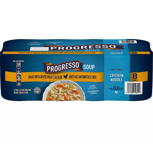 Progresso Traditional Chicken Noodle Soup (19 oz., 8 pk.)