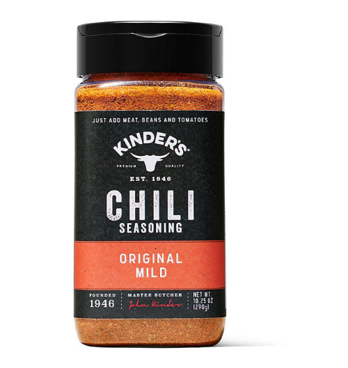 Kinder's Mild Chili Seasoning (10.25 oz.)(2 pk)