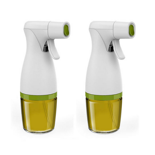 Prepara Simply Mist White Trigger Oil Sprayer, 2-Pack