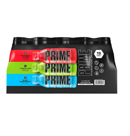 Prime Hydration Drink Variety Pack (16.9 fl. oz., 15 pk.)