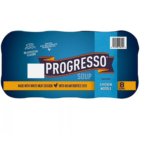 Progresso Traditional Chicken Noodle Soup (19 oz., 8 pk.)