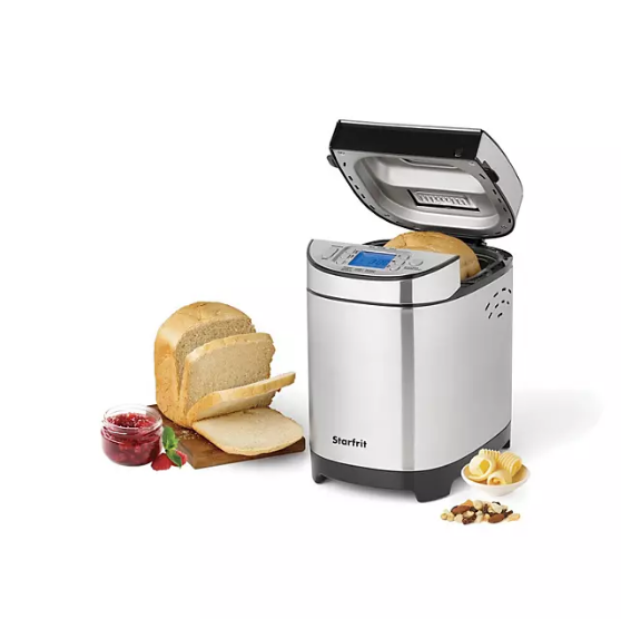 Starfrit 550-Watt Electric Stainless Steel Bread Maker