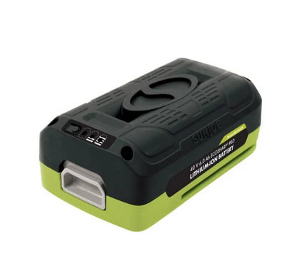 Snow Joe + Sun Joe Certified Authentic 40-Volt EcoSharp Pro Lithium-ion Battery, 6.0-Ah