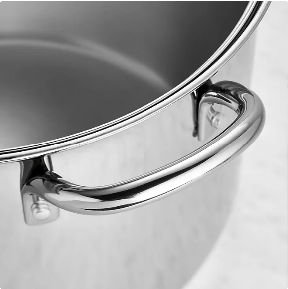 Tramontina 24-Quart Covered Stainless Steel Stock Pot