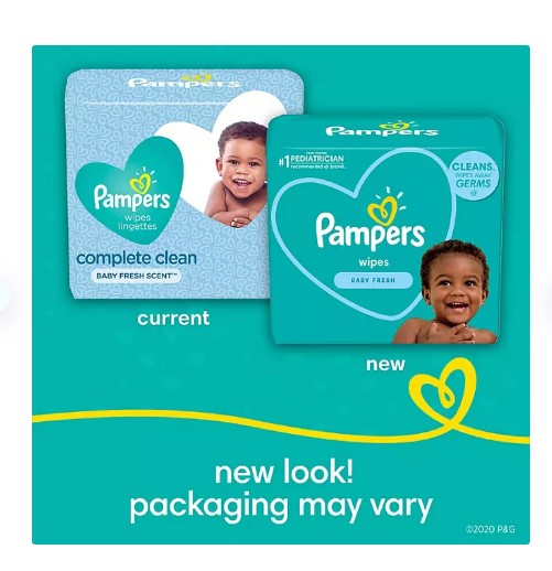 Pampers Scented Baby Wipes, Baby Fresh, 13 Pop-Top Packs (1040 ct.)