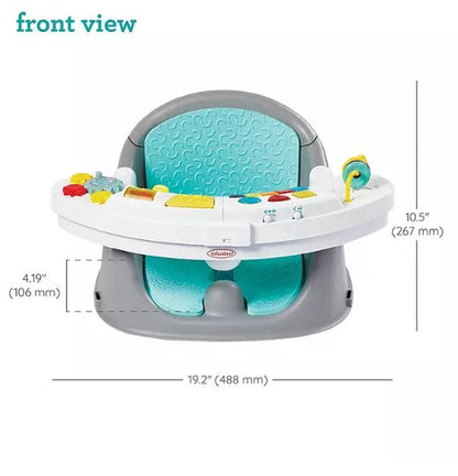 Infantino Music and Lights 3-in-1 Discovery Seat and Booster (Choose Your Color)