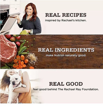 Rachael Ray Nutrish Dry Dog Food, Real Beef, Pea & Brown Rice Recipe (50 lbs.)