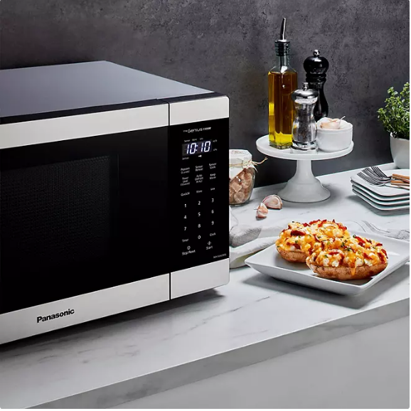 Panasonic NN-SU63MS Microwave Oven, 1.3 cu. ft., Silver