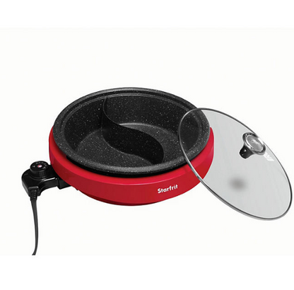 The Rock by Starfrit Dual-Sided Electric Hot Pot