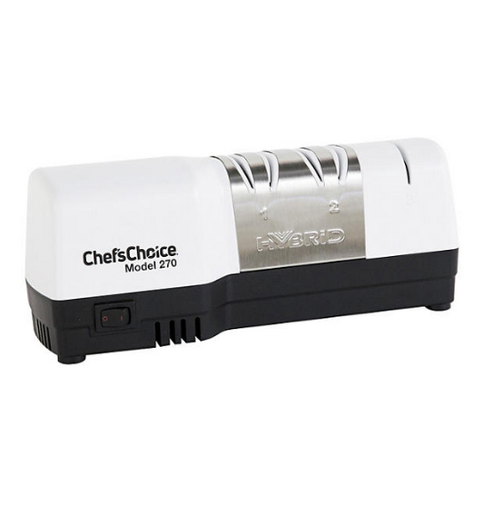 Chef's Choice 270 3-Stage Hybrid Electric Knife Sharpener for 20-Degree Knives