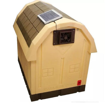 ASL Solutions Dog House Solar Powered Exhaust Fan (Choose Your Size)