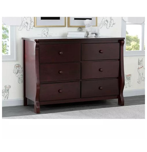 Delta Children 6-Drawer Dresser (Choose Your Color)