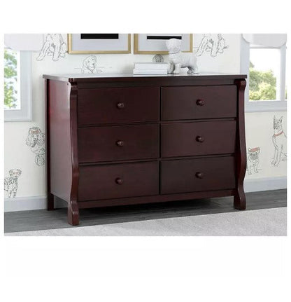 Delta Children 6-Drawer Dresser (Choose Your Color)