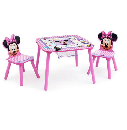 Disney Minnie Mouse Table and Chair Set with Storage by Delta Children