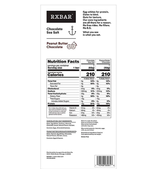 RXBAR Variety Pack (1.83 oz., 14 pk.)