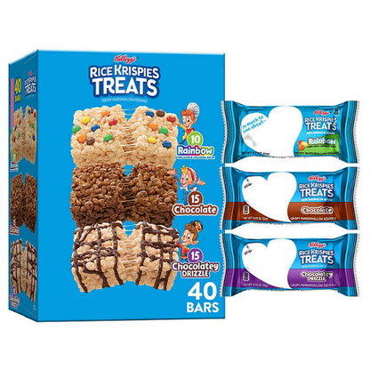 Kellogg's Rice Krispies Treats Squares Original With Gems 30.3oz