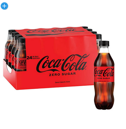 Coca-Cola Zero Sugar (16.9 fl. oz., 24 pk.)