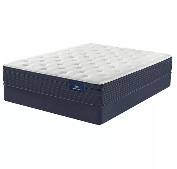 Serta Elizabethtown Plush Euro-Top Mattress Set