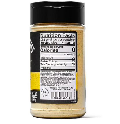 Kinder's Lemon Butter and Garlic Seasoning (9.25 oz.)(2 PK)