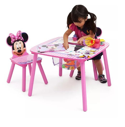 Disney Minnie Mouse Table and Chair Set with Storage by Delta Children