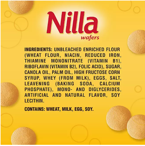 Nilla Wafers Vanilla Wafer Cookies (30 oz.)