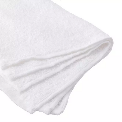 Hometex Lightweight Terry Cleaning Wash Cloths (100pk., White), Size 12” x 12”