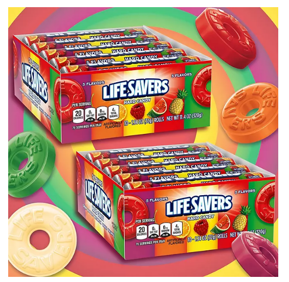 Life Savers Original 5 Flavors Hard Candy (3.29 oz., 20 ct.)