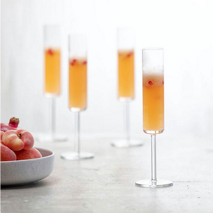 Zwiesel Glas Crystal Modo Champagne Flute, Set of 8